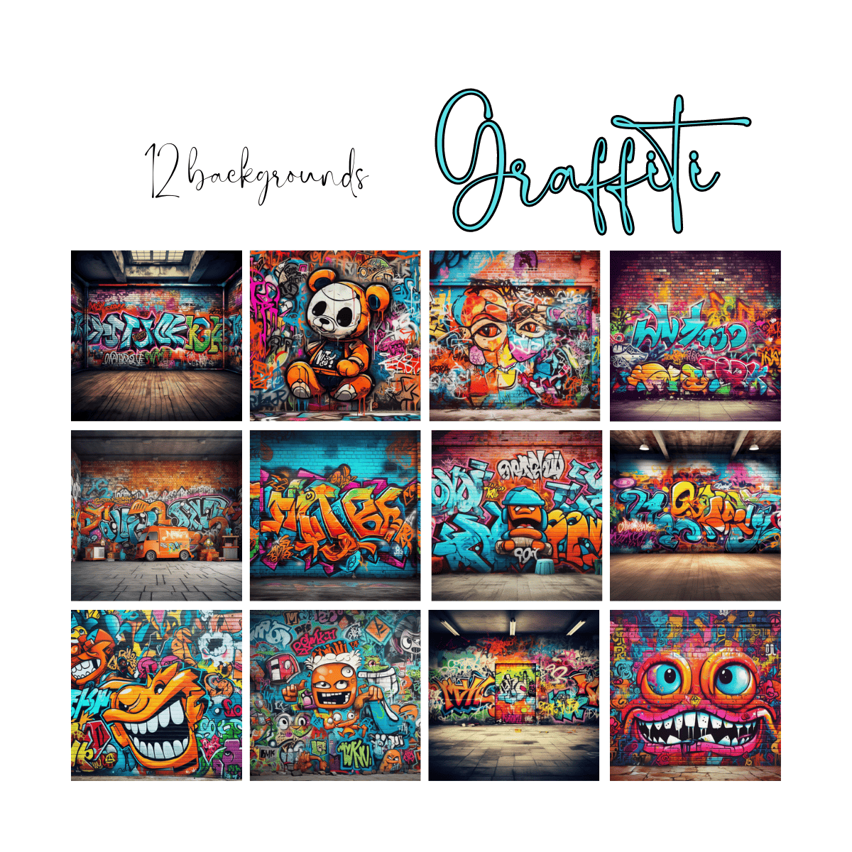 Zestaw Graffiti 01