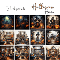 Zestaw Halloween House 01