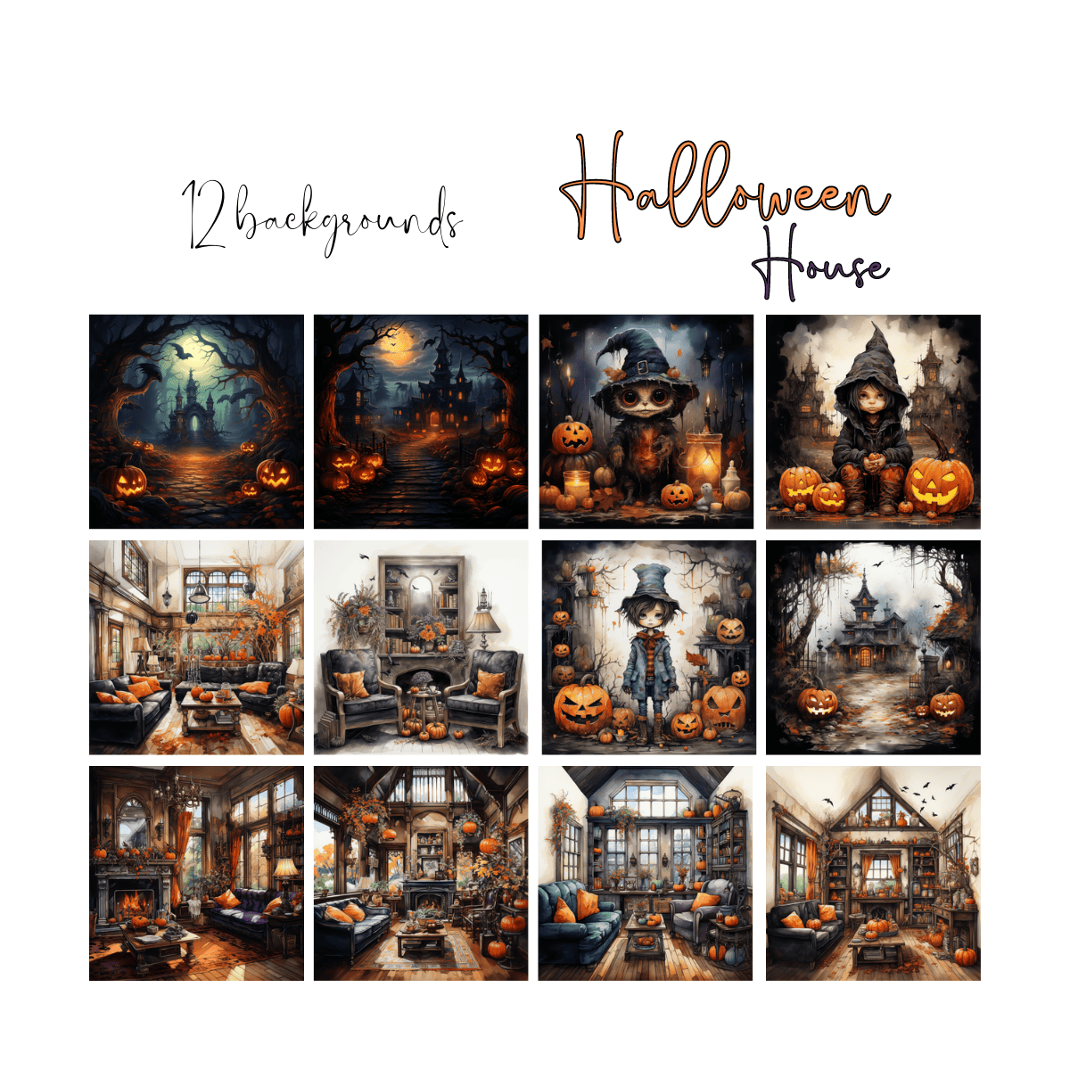 Zestaw Halloween House 01