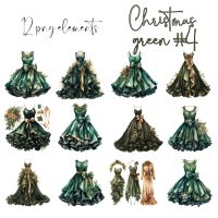 Zestaw Christmas Green 04