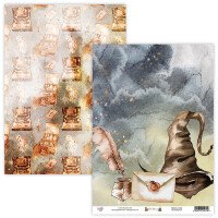 Arkusz papieru WIZARD OF MAGIC CREATIVE PAD 03 Papertino Art